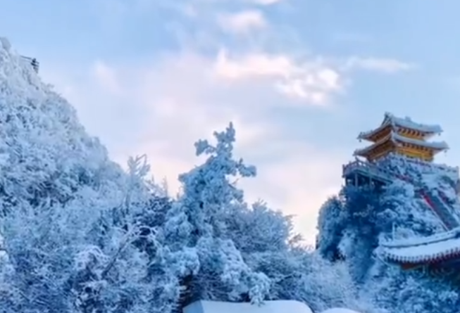 喜迎瑞雪 11家北京市属公园赏雪观景的市民游客达7万人次